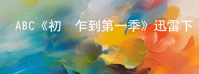 陳德煌發布ABC《初來乍到第一季》迅雷下載/在線觀看/百度云-都市/情感-美劇天堂